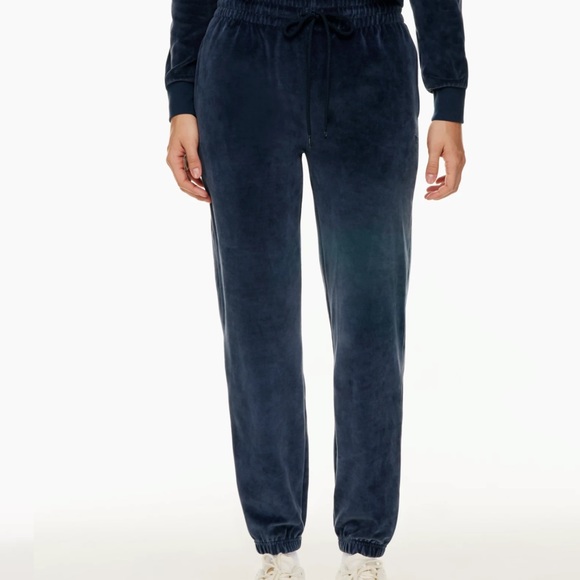 Aritzia TNA Velour Montcalm joggers and velour hoodie - Picture 3 of 11